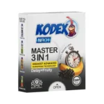 کدکس کاندوم 3 عددی تاخیری مستر 3 در 1