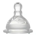 بی بی لند سرشیشه دهانه عریض فندقی (گرد) سایز 1 مناسب نوزادان 0 تا 6 ماه - کد 499 - تصویر 2