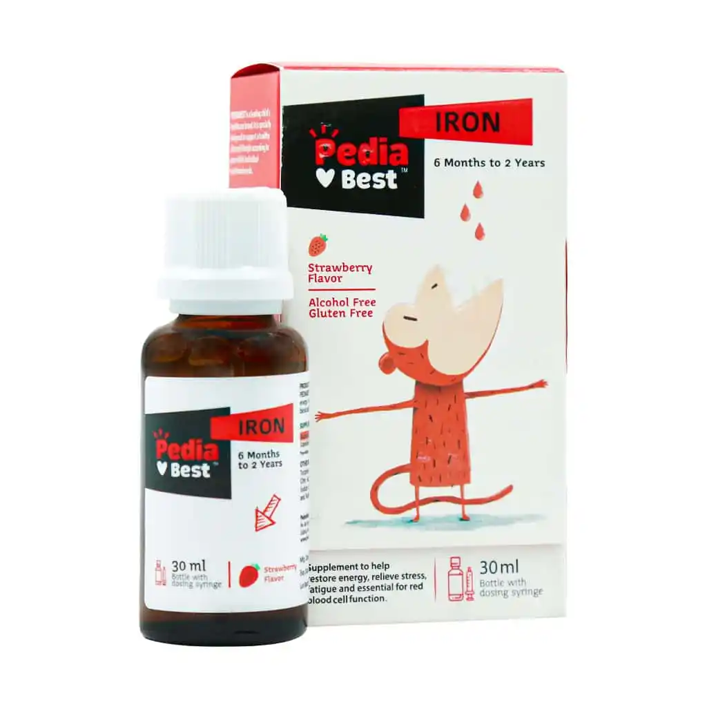 PediaBest-Iron-Drop-30-ml پدیابست قطره آهن 30 میل - تصویر 1
