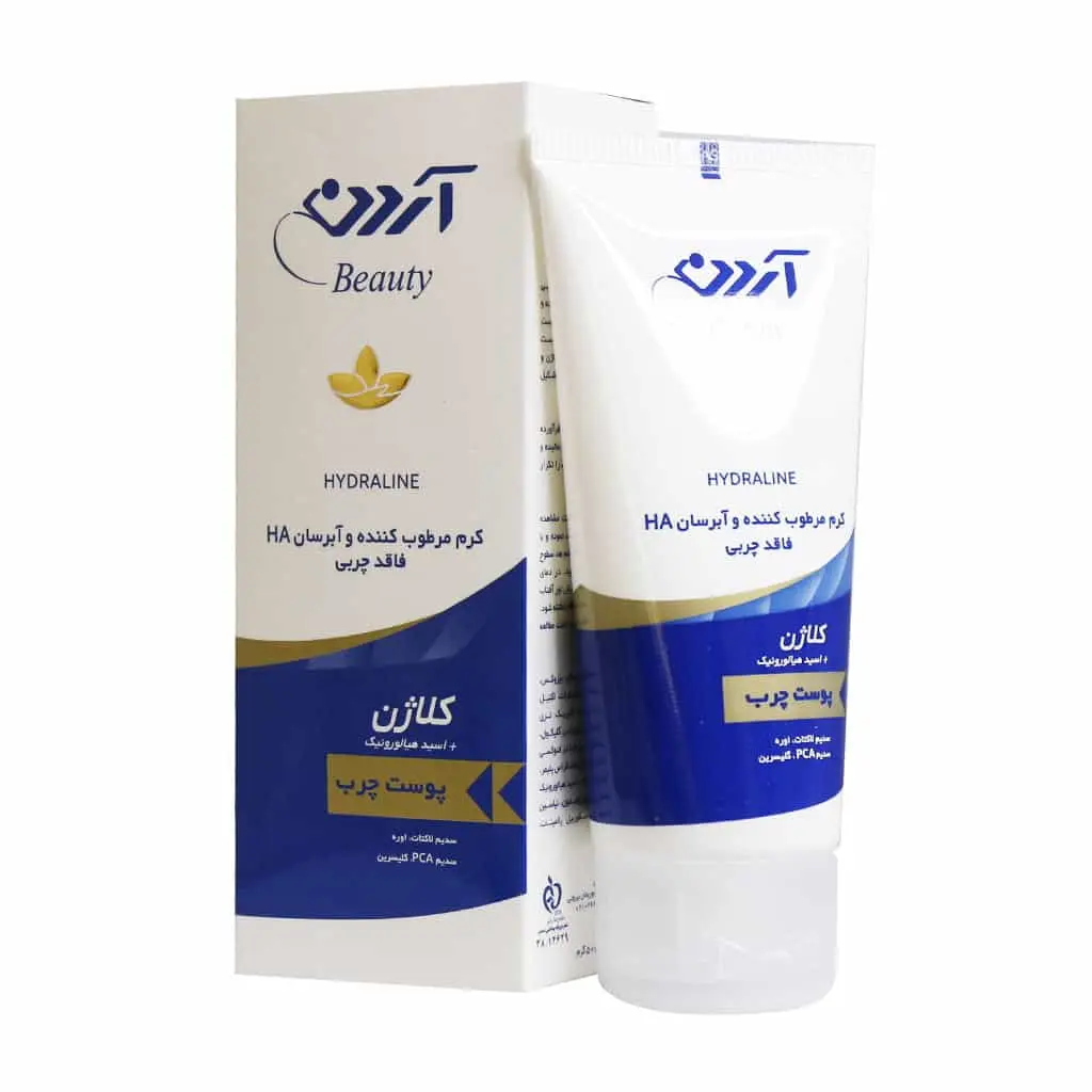 06 آردن کرم مرطوب کننده و آبرسان اچ آ کلاژن مناسب پوستهای چرب 50 گرمی - تصویر 1