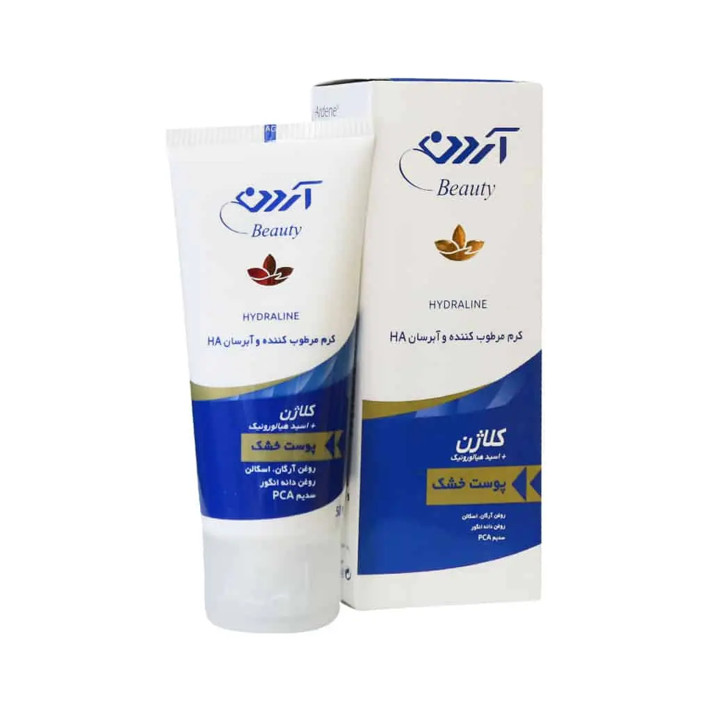 Arden-Collagen-HA-Cream-for-Dry-Skin-50-ml. آردن کرم مرطوب کننده و آبرسان اچ آ کلاژن مناسب پوستهای خشک 50 گرمی - تصویر 1