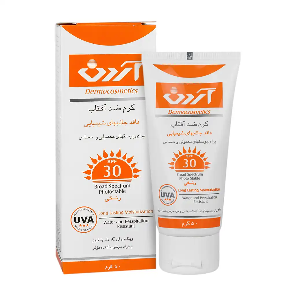 PHYSICAL 30-01 آردن کرم ضد آفتاب SPF 30 رنگی فاقد جاذبهای شیمیایی مناسب پوست معمولی و حساس 50 گرمی - تصویر 1