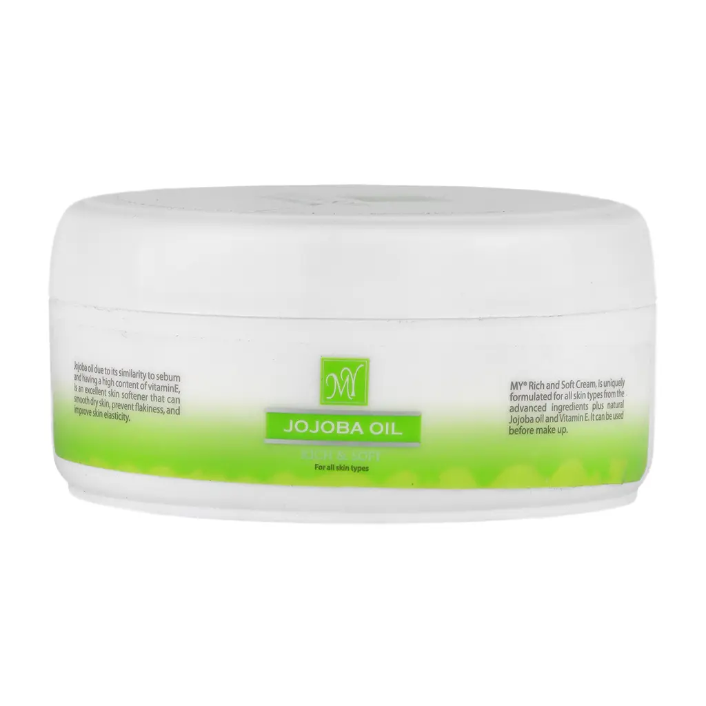 jojoba 200-01 مای کرم کاسه ای نرم کننده روغن جوجوبا 200 میلی لیتر - تصویر 1